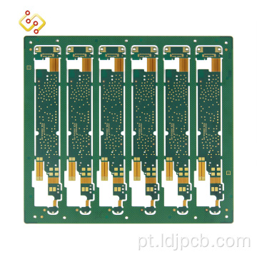 Placa de circuito flexível rígido protótipo de PCB flexível rígido